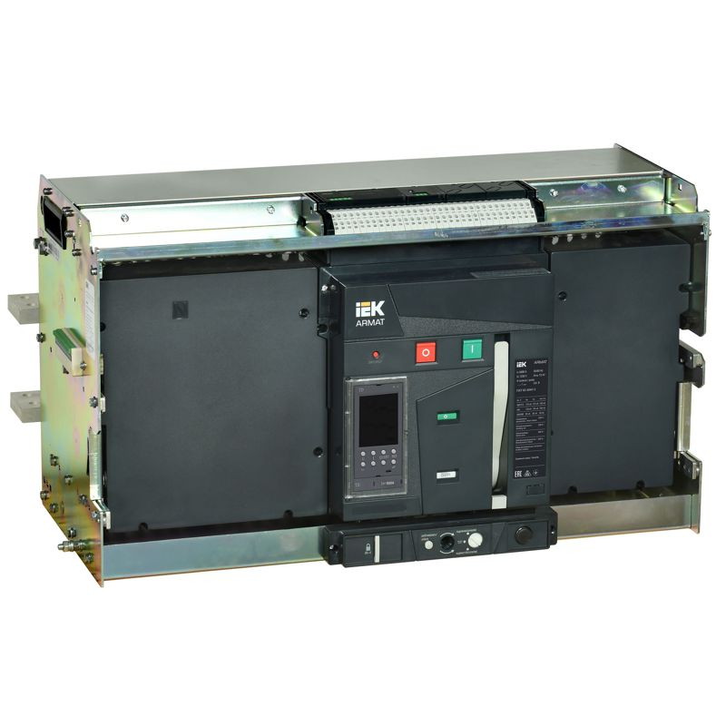 ARMAT AR-A5V TD50 4P W VR Выключатель автоматический воздушный 125кА расцепитель TD 5000А 4P выдвижной с аксессуарами ~220-240В: реле отключения, реле включения, моторный привод IEK