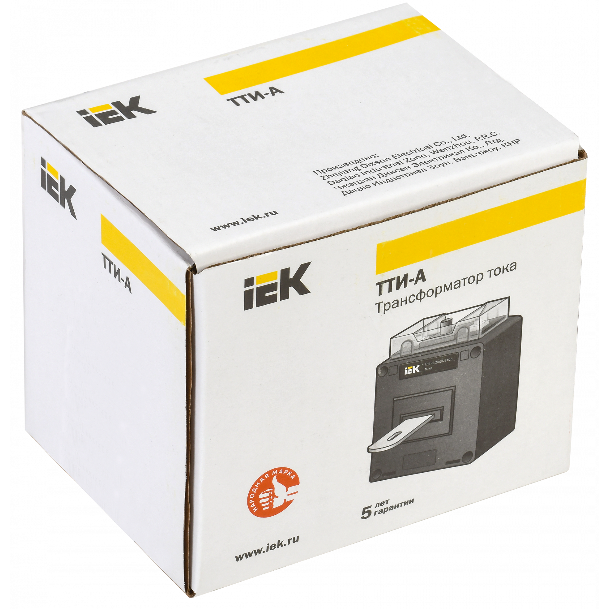 Трансформатор тока ТТИ-А 75/5А 10ВА класс 0,5 IEK