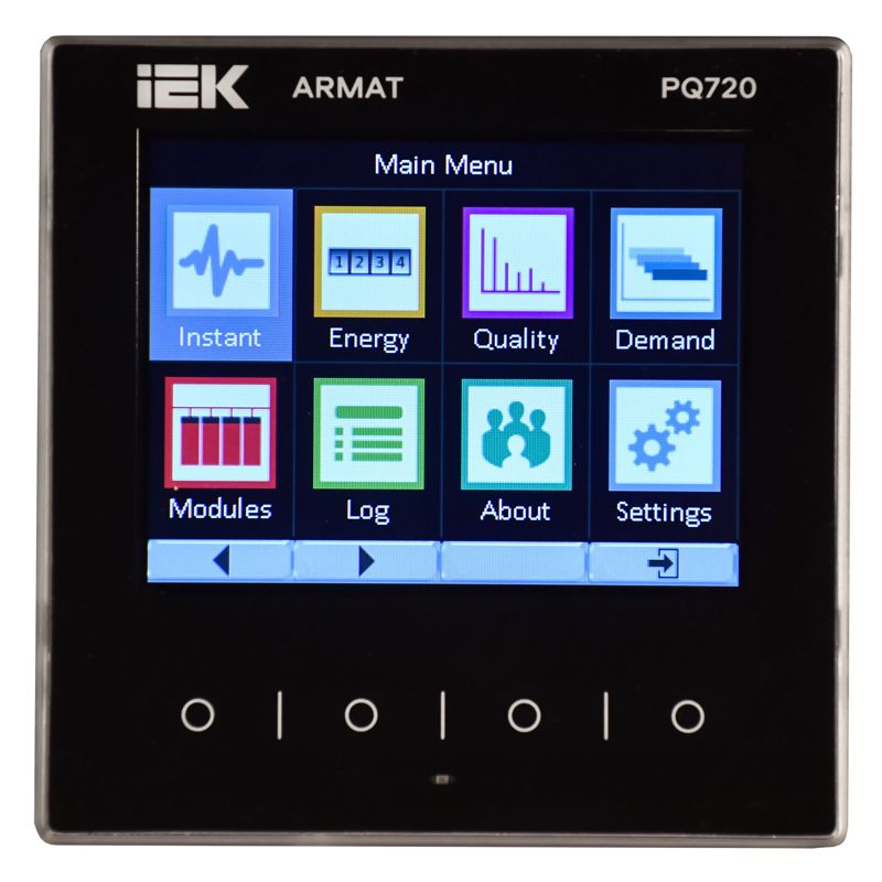 ARMAT Анализатор качества электроэнергии PQ720 IEK