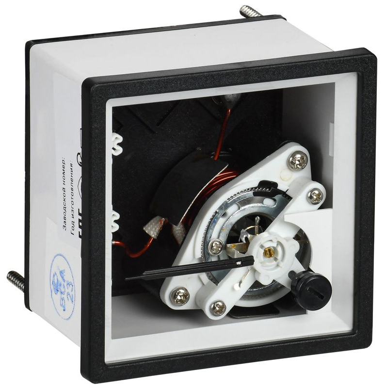 Амперметр Э47 (без шкалы) класс точности 1,5 72х72мм IEK