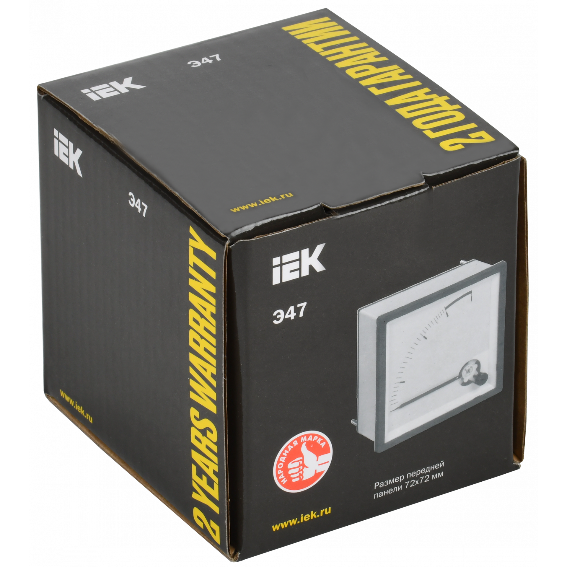 Амперметр Э47 4000/5А класс точности 1,5 72х72мм IEK