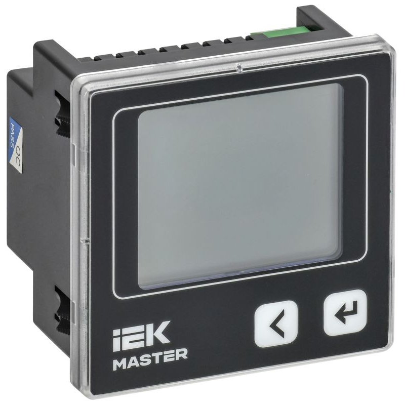 Амперметр цифровой щитовой однофазный RS-485 72х72 LCD MASTER IEK