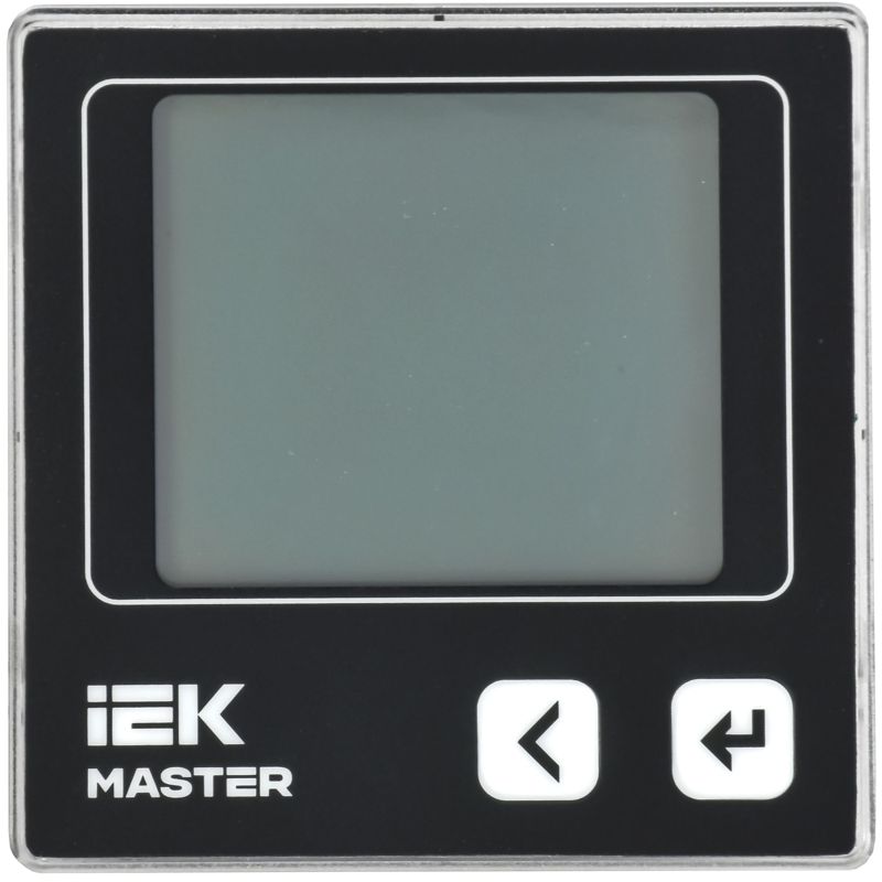 Вольтметр цифровой щитовой однофазный RS-485 72х72 LCD MASTER IEK