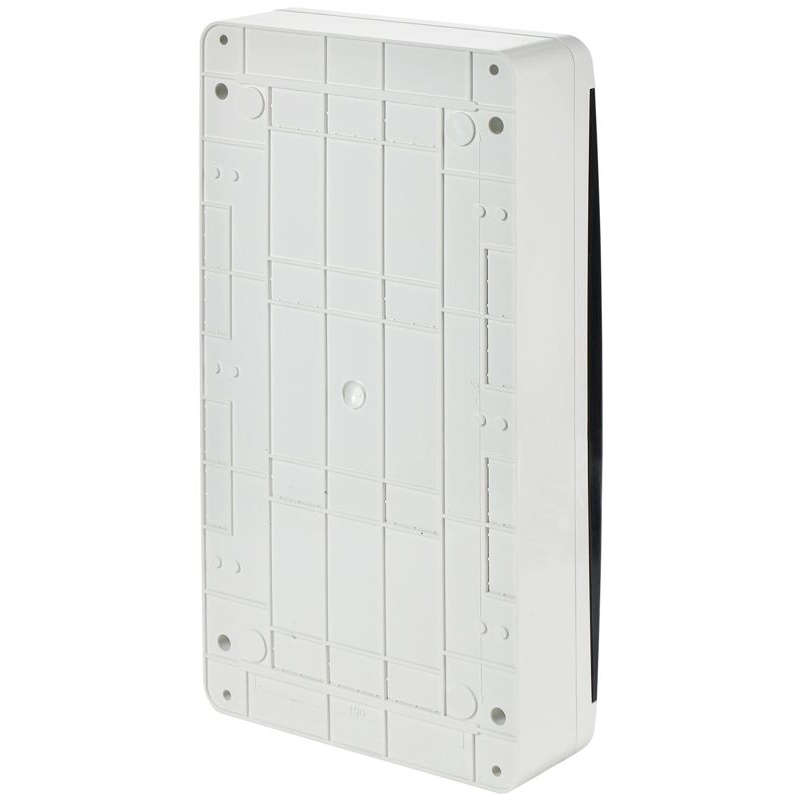 TEKFOR Корпус пластиковый ЩРН-П-36 IP41 черная прозрачная дверь IEK