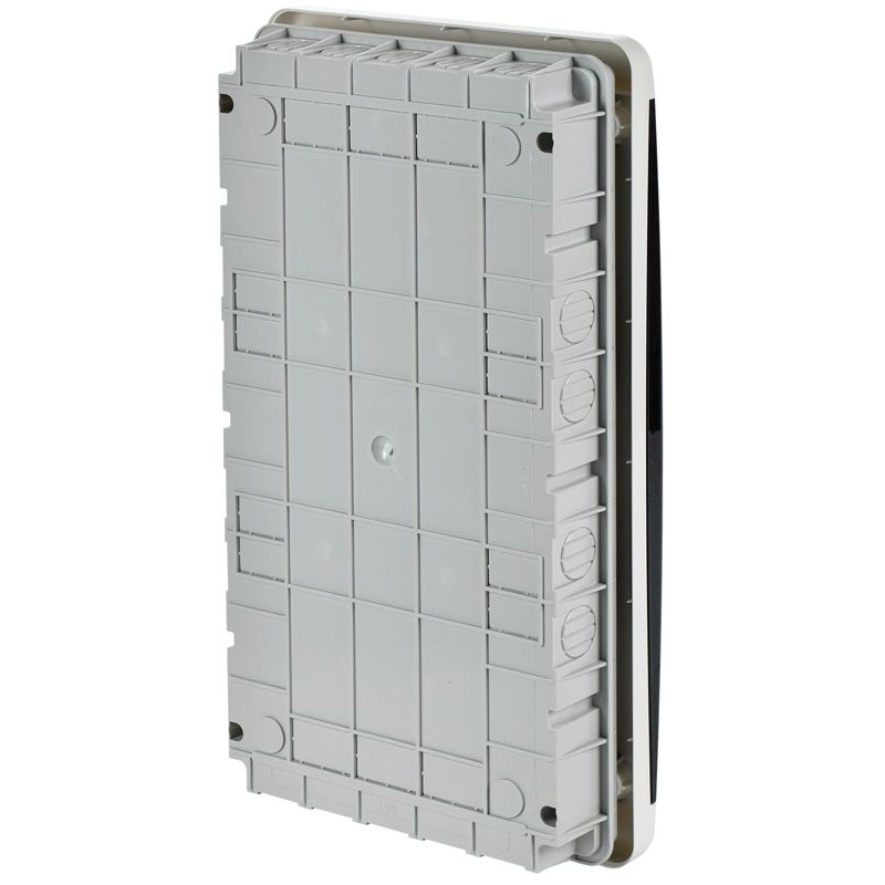 TEKFOR Корпус пластиковый ЩРВ-П-36 IP41 черная прозрачная дверь IEK