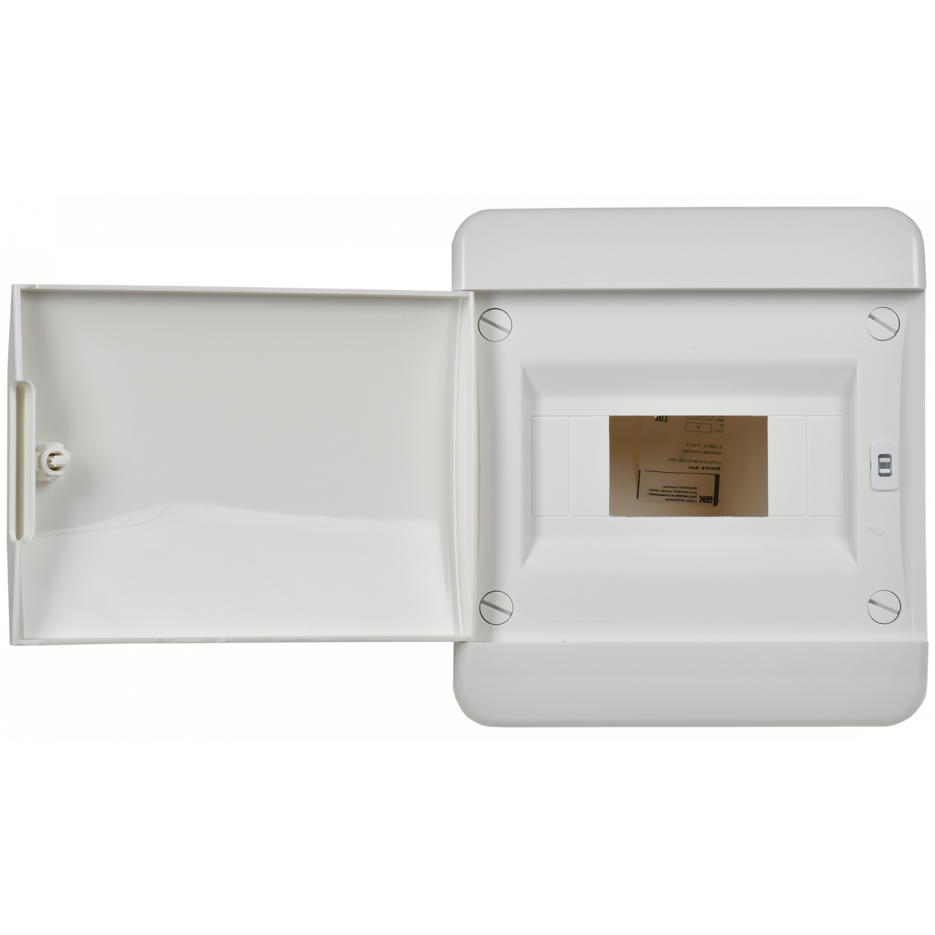 TEKFOR Корпус пластиковый ЩРН-П-8 IP41 белая дверь IEK TEKFOR Корпус пластиковый ЩРН-П-8 IP41 белая дверь IEK