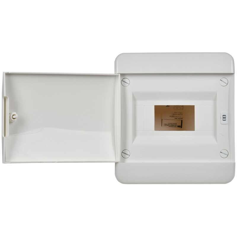 TEKFOR Корпус пластиковый ЩРН-П-8 IP41 белая дверь IEK