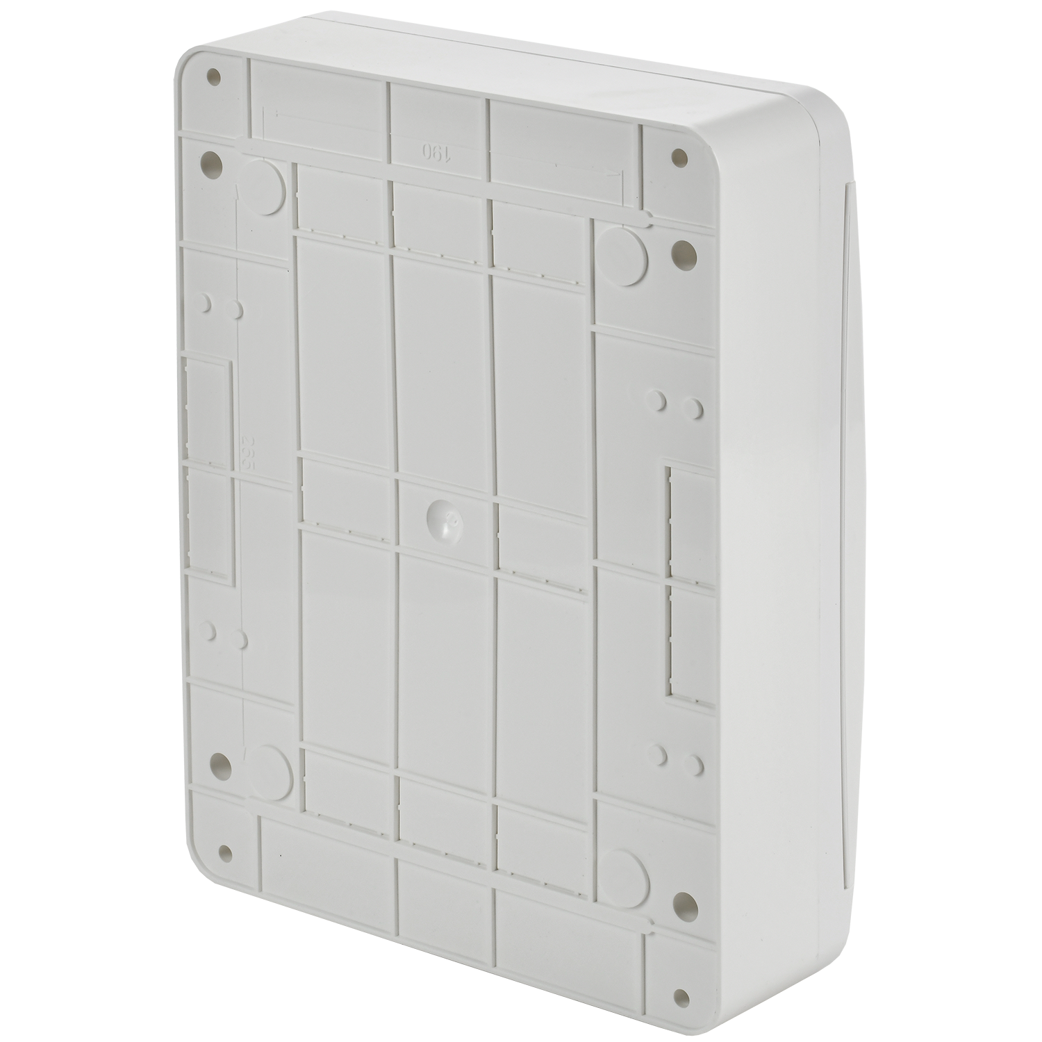 TEKFOR Корпус пластиковый ЩРН-П-24 IP41 белая дверь IEK