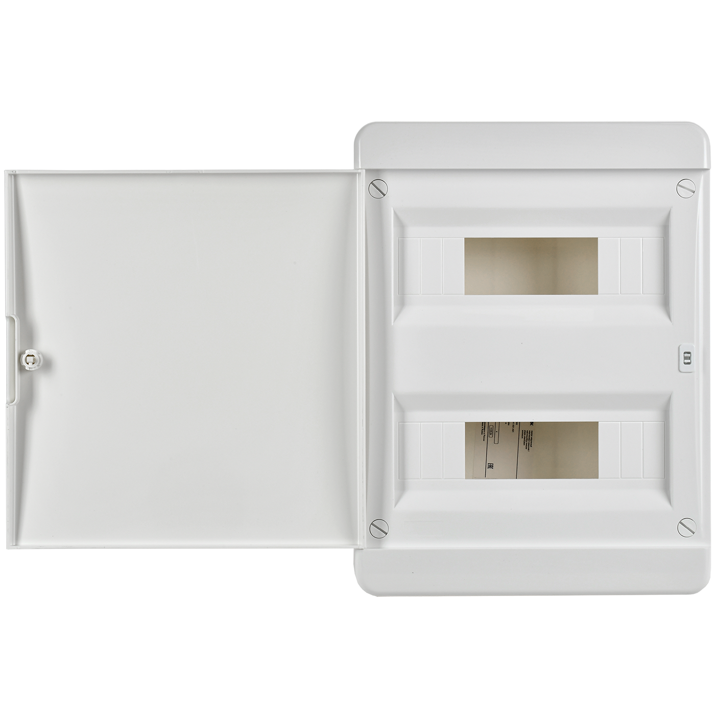 TEKFOR Корпус пластиковый ЩРН-П-24 IP41 белая дверь IEK