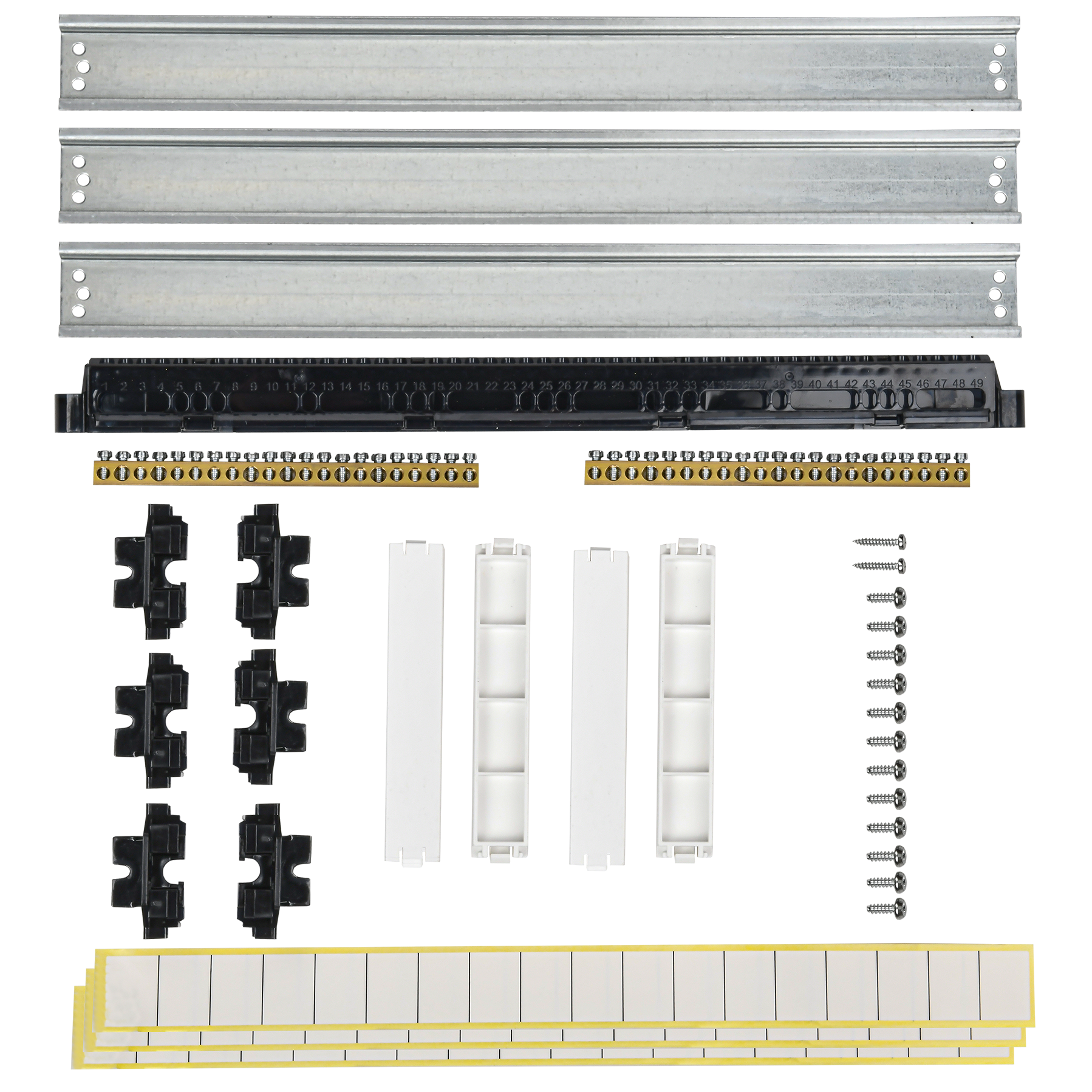 TEKFOR Корпус пластиковый ЩРН-П-54 IP41 белая дверь IEK