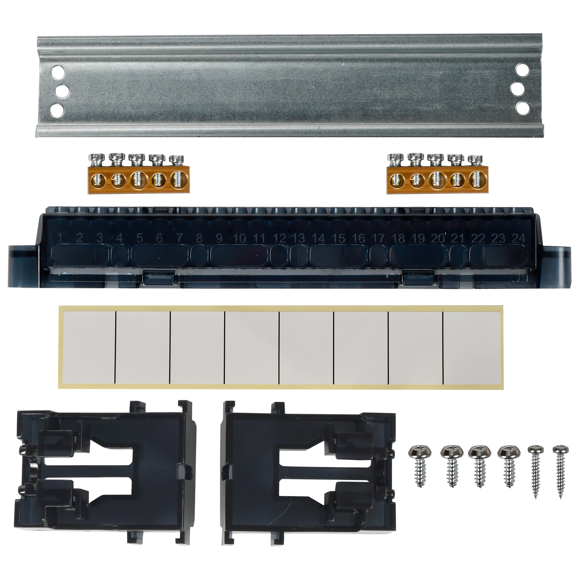 TEKFOR Корпус пластиковый ЩРВ-П-8 IP41 белая дверь IEK