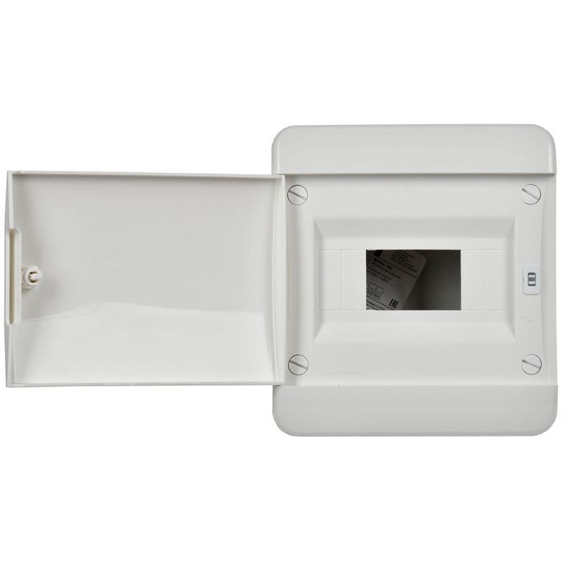 TEKFOR Корпус пластиковый ЩРВ-П-8 IP41 белая дверь IEK
