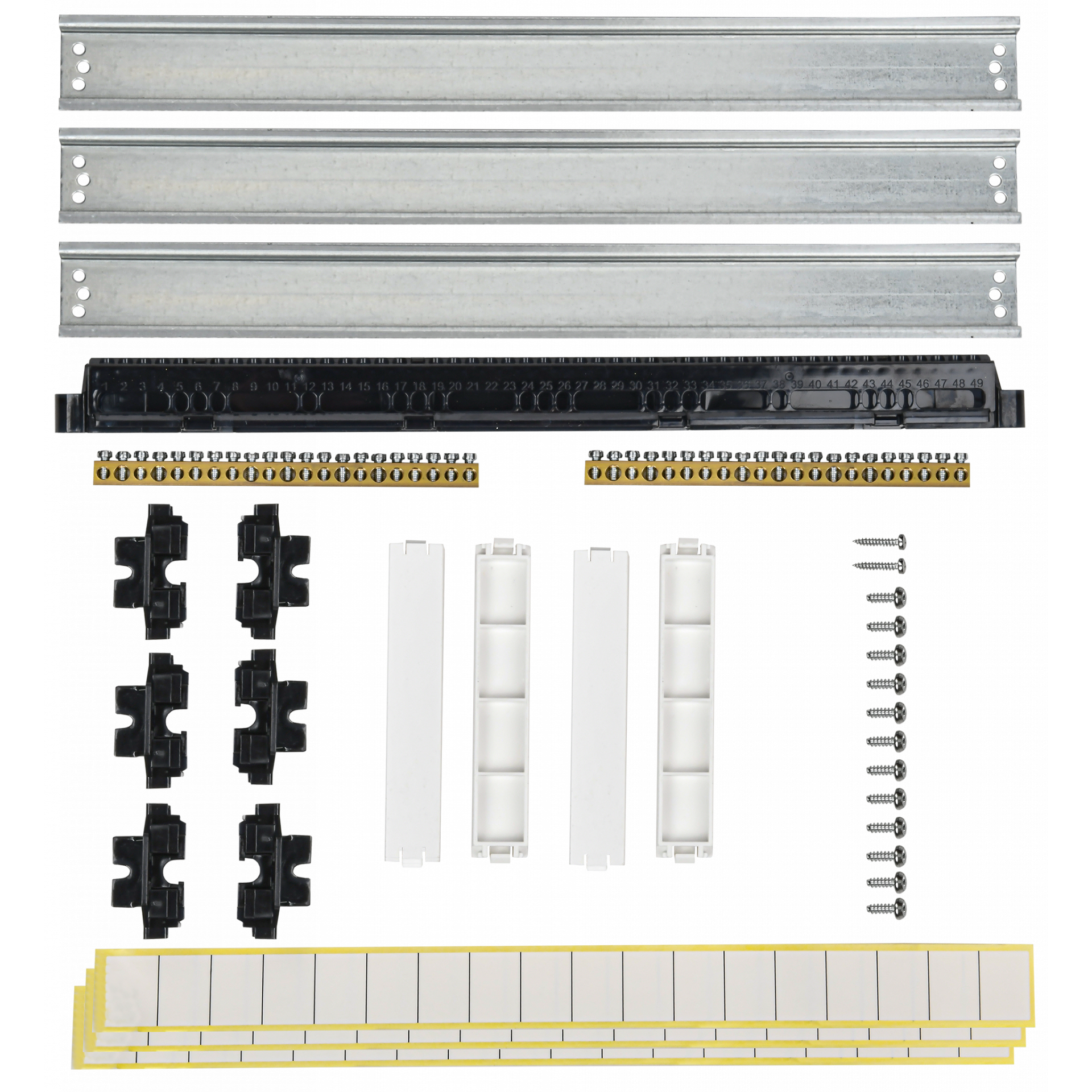 TEKFOR Корпус пластиковый ЩРВ-П-54 IP41 белая дверь IEK