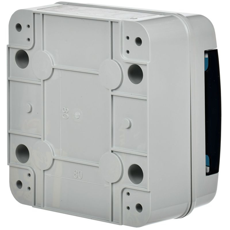 TEKFOR Корпус пластиковый КМПн-6 IP65 черная прозрачная дверь IEK