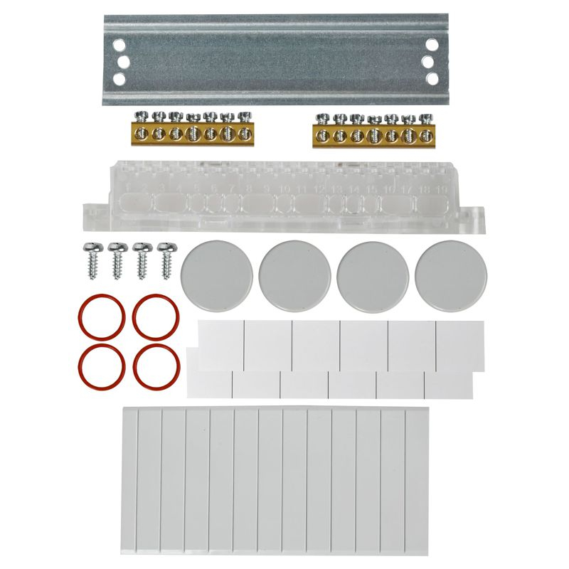 TEKFOR Корпус пластиковый КМПн-6 IP65 черная прозрачная дверь IEK