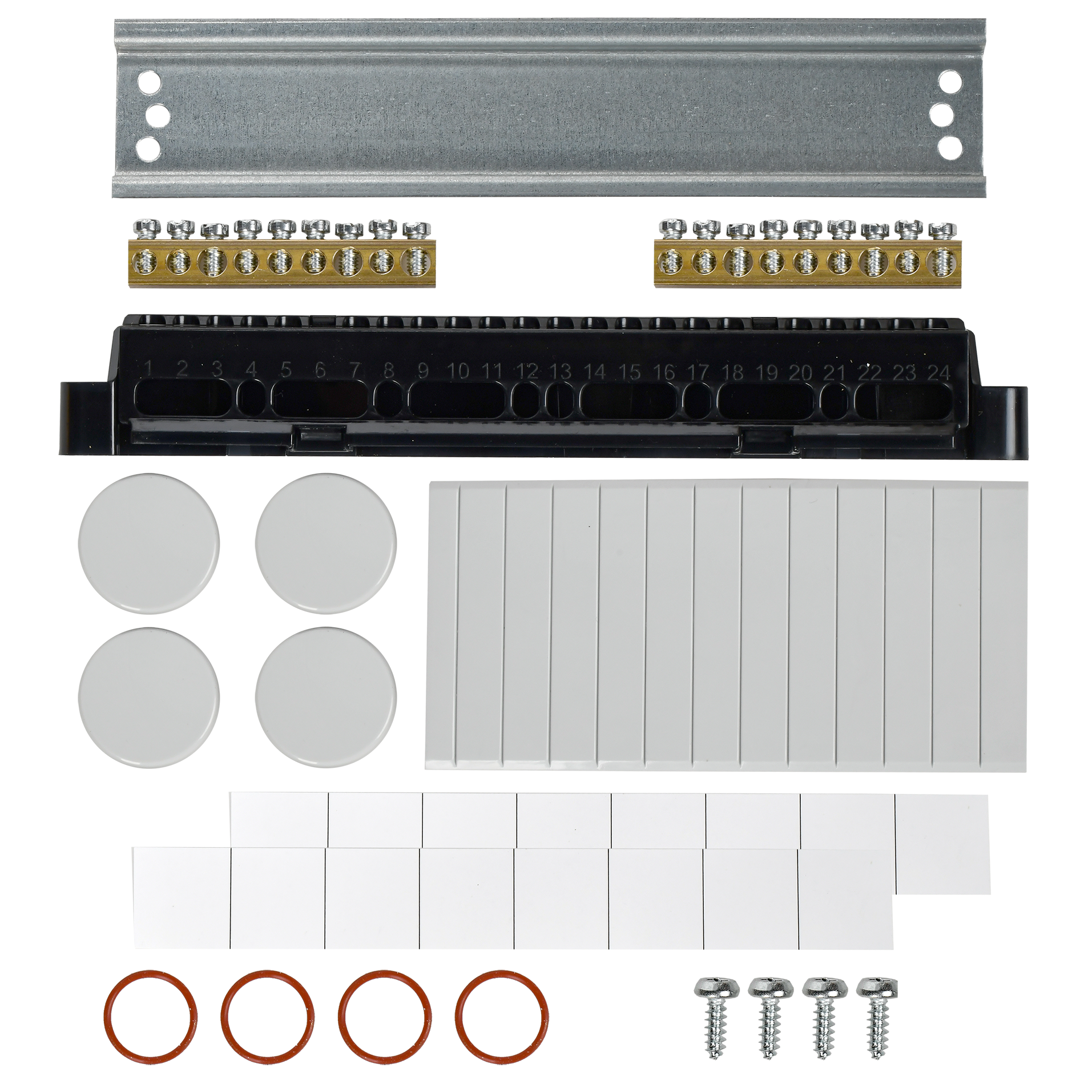 TEKFOR Корпус пластиковый КМПн-8 IP65 черная прозрачная дверь IEK