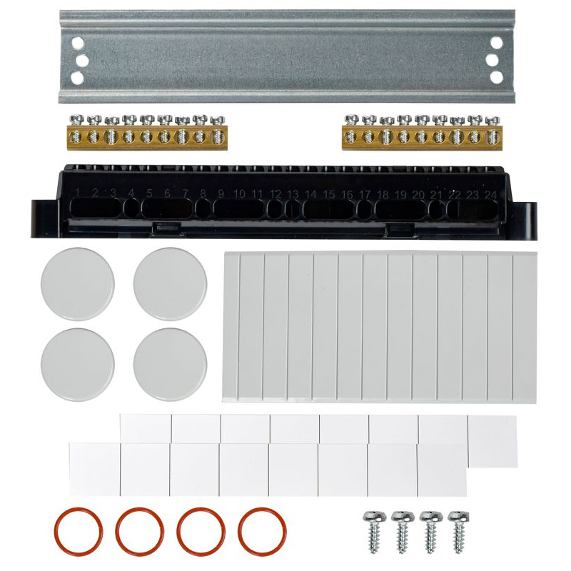 TEKFOR Корпус пластиковый КМПн-8 IP65 зеленая прозрачная дверь IEK