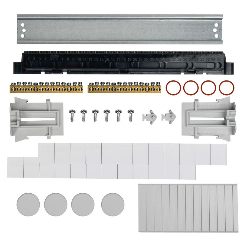 TEKFOR Корпус пластиковый КМПн-12 IP65 черная прозрачная дверь IEK