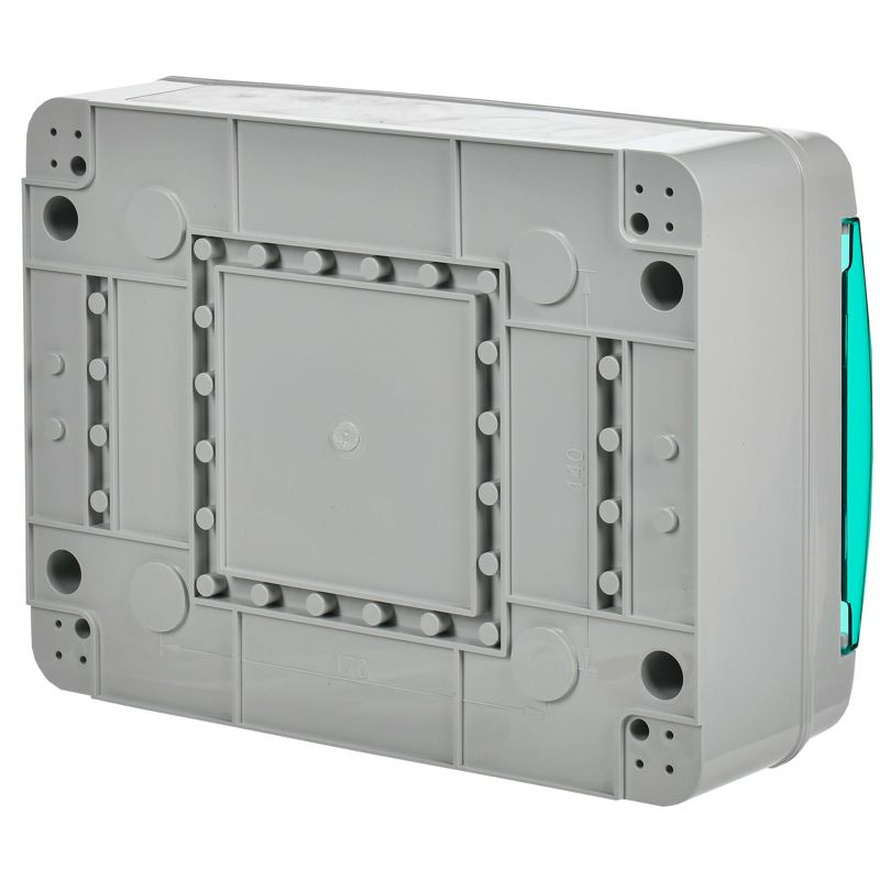 TEKFOR Корпус пластиковый КМПн-12 IP65 зеленая прозрачная дверь IEK