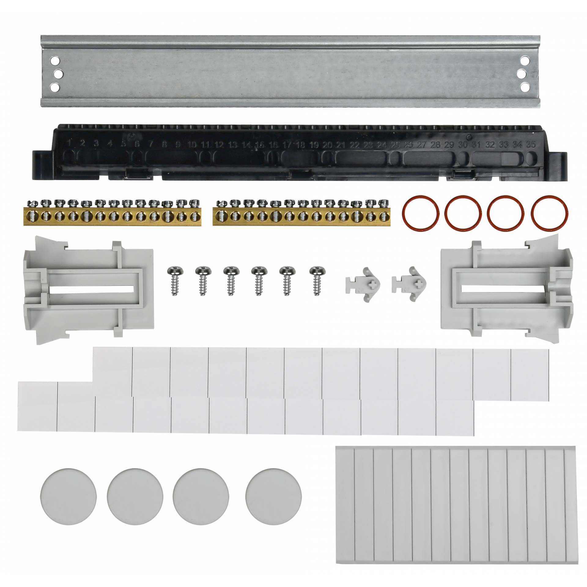 TEKFOR Корпус пластиковый КМПн-18 IP65 черная прозрачная дверь IEK