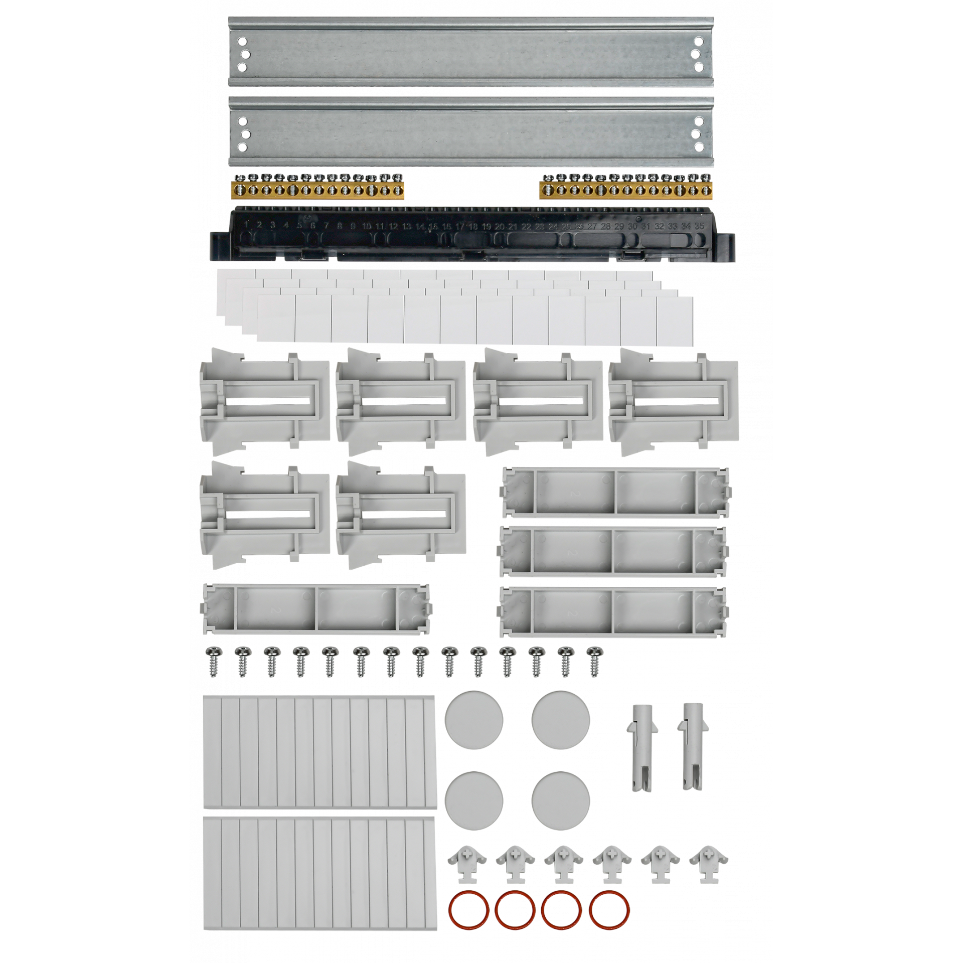 TEKFOR Корпус пластиковый КМПн-36 IP65 черная прозрачная дверь IEK