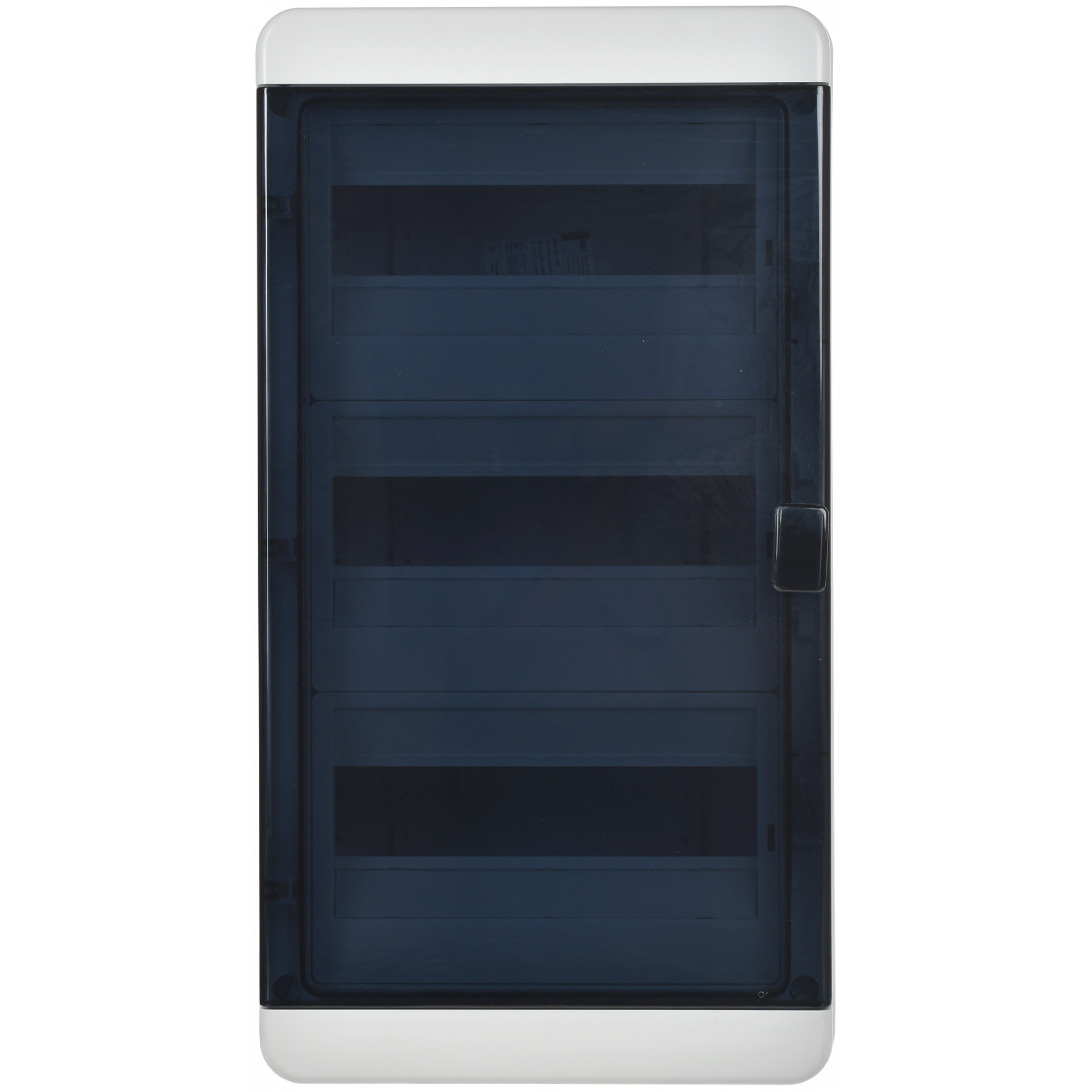 TEKFOR Корпус пластиковый КМПн-36 IP65 черная прозрачная дверь IEK