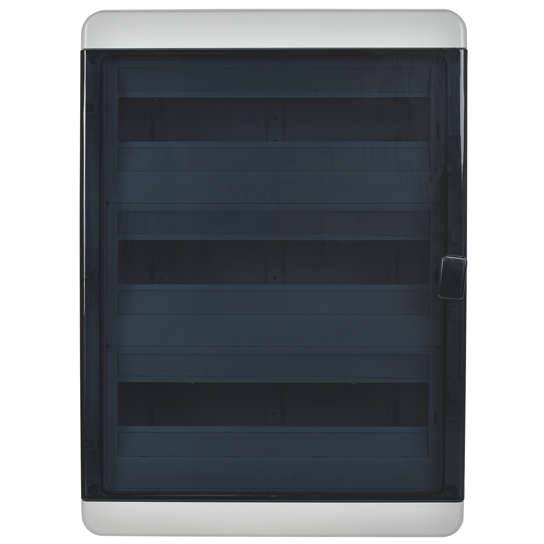 TEKFOR Корпус пластиковый КМПн-54 IP65 черная прозрачная дверь IEK