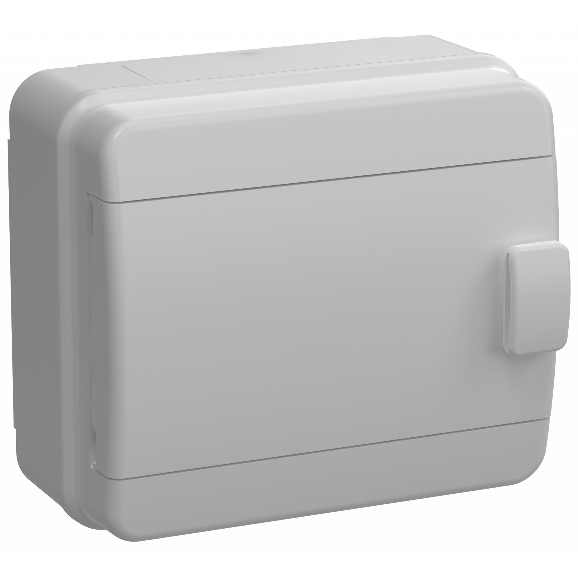 TEKFOR Корпус пластиковый КМПн-8 IP65 серая непрозрачная дверь IEK