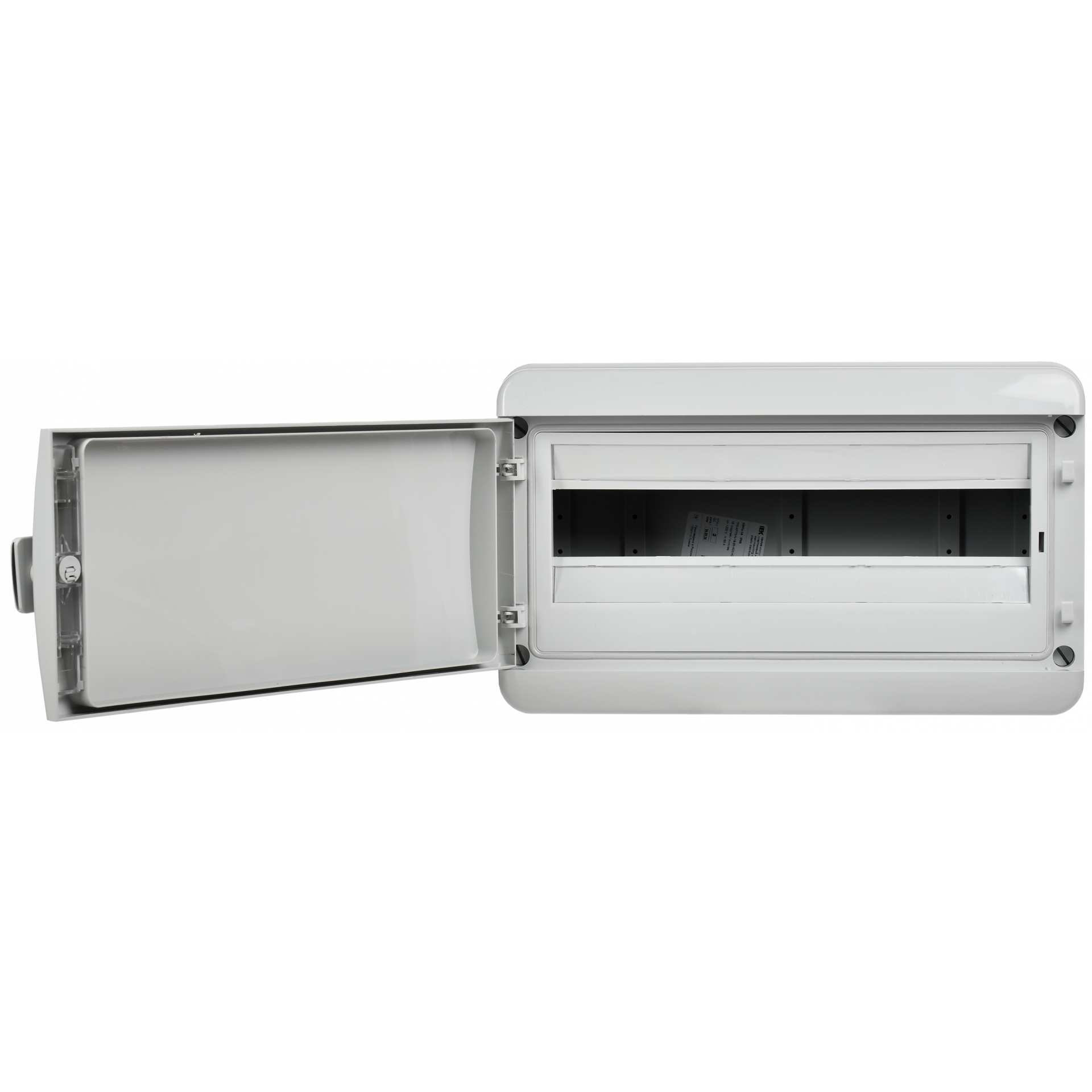 TEKFOR Корпус пластиковый КМПн-18 IP65 серая непрозрачная дверь IEK