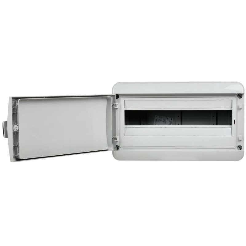 TEKFOR Корпус пластиковый КМПн-18 IP65 серая непрозрачная дверь IEK