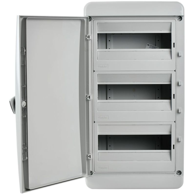 TEKFOR Корпус пластиковый КМПн-36 IP65 серая непрозрачная дверь IEK