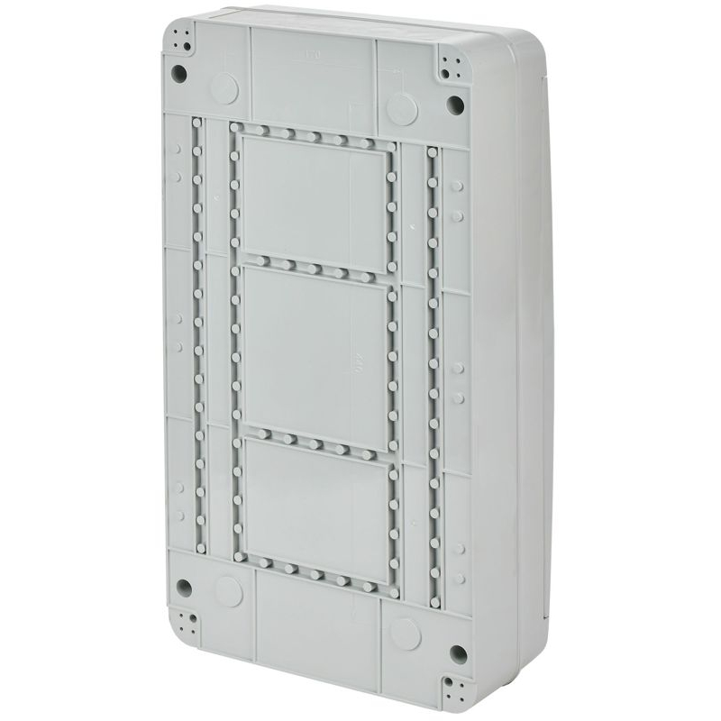 TEKFOR Корпус пластиковый КМПн-36 IP65 серая непрозрачная дверь IEK