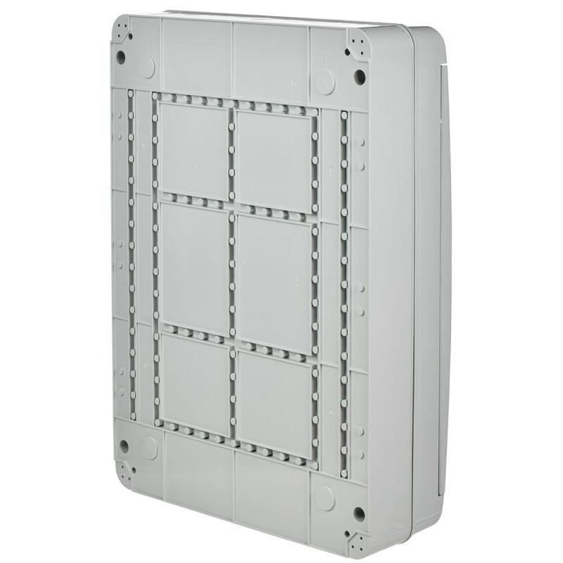 TEKFOR Корпус пластиковый КМПн-54 IP65 серая непрозрачная дверь IEK