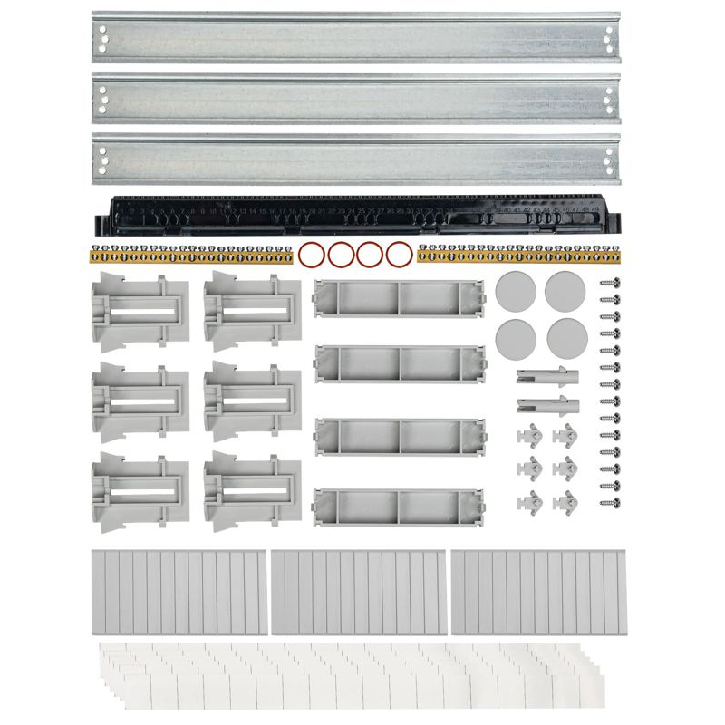 TEKFOR Корпус пластиковый КМПн-54 IP65 серая непрозрачная дверь IEK