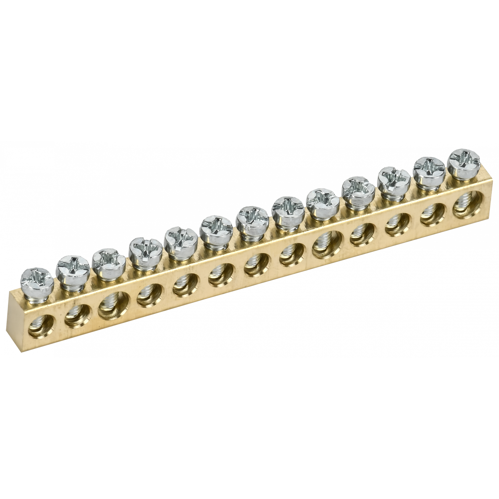 TEKFOR Шина нулевая сечение 6х9 13 отверстий IEK