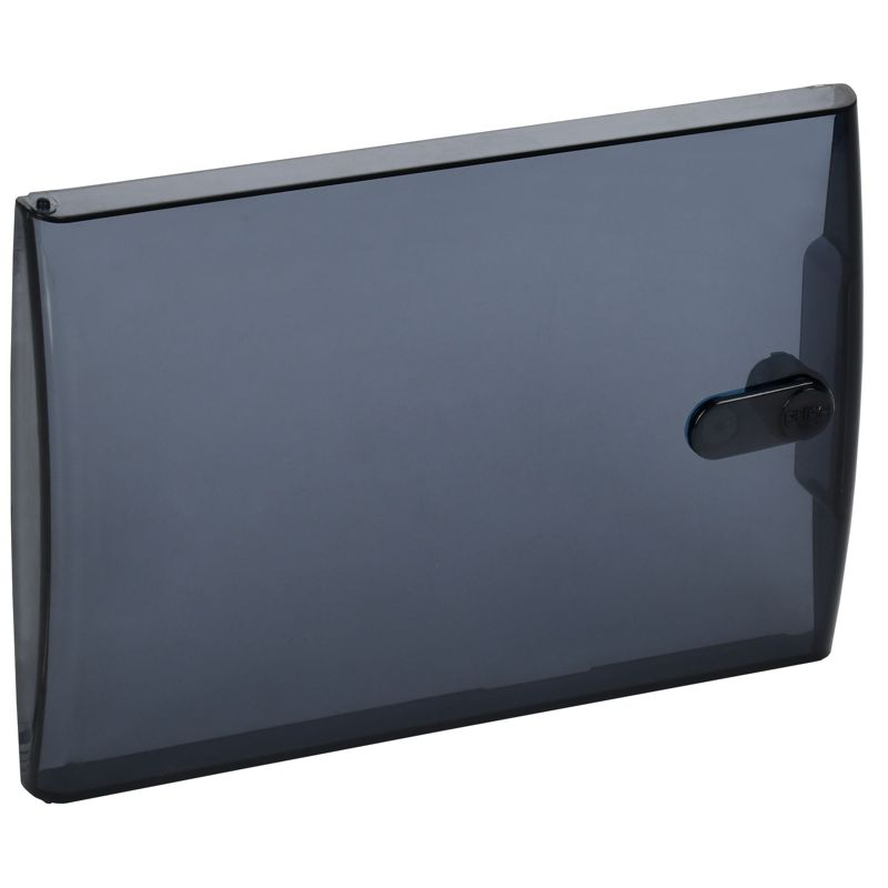 TEKFOR Дверца для корпуса пластикового ЩРН(В)-П-8 IP41 черная прозрачная IEK