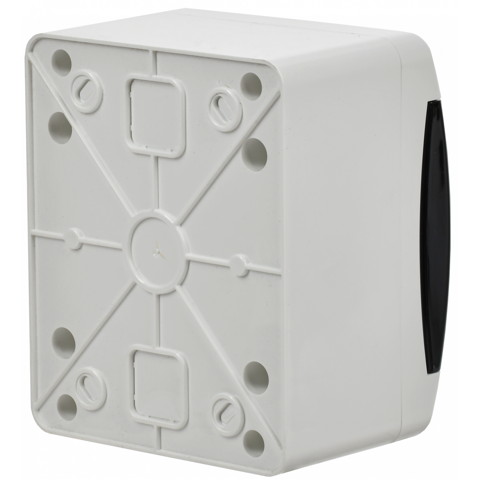 UNION Compact Корпус пластиковый ЩРН-П-4 IP41 черная прозрачная дверь IEK
