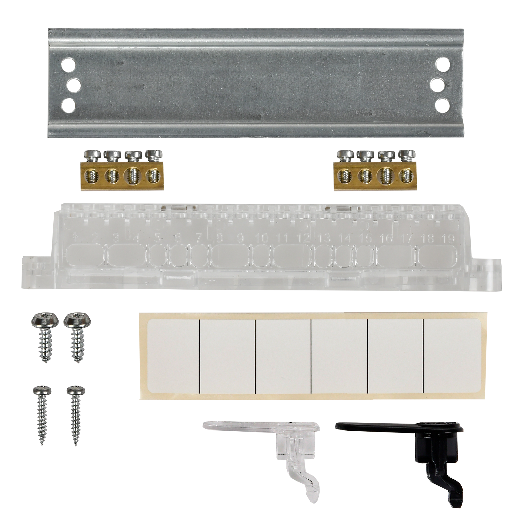 UNION Compact Корпус пластиковый ЩРН-П-6 IP41 черная прозрачная дверь IEK