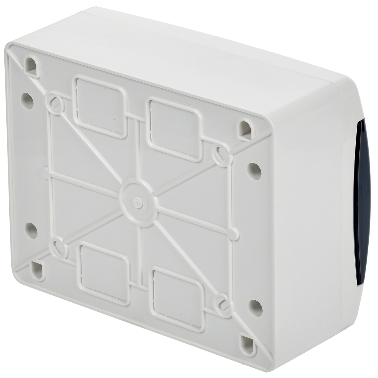 UNION Compact Корпус пластиковый ЩРН-П-8 IP41 черная прозрачная дверь IEK