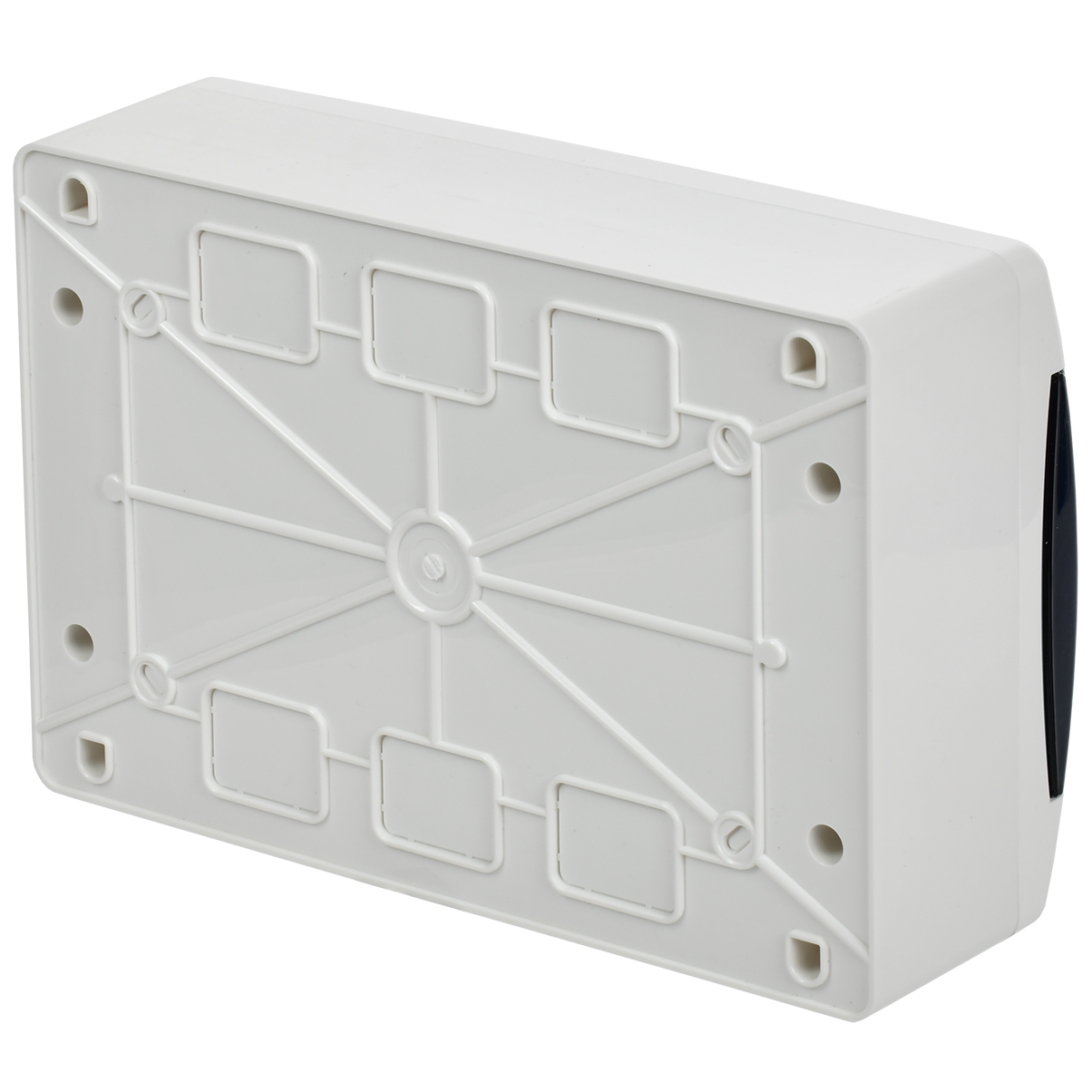 UNION Compact Корпус пластиковый ЩРН-П-12 IP41 черная прозрачная дверь IEK