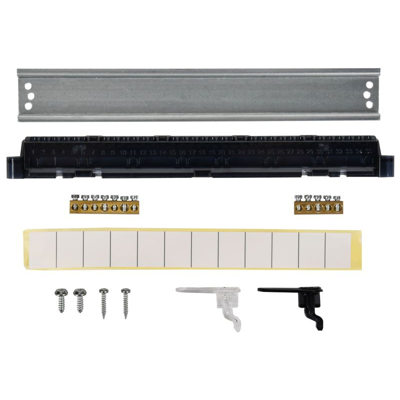 UNION Compact Корпус пластиковый ЩРН-П-12 IP41 черная прозрачная дверь IEK