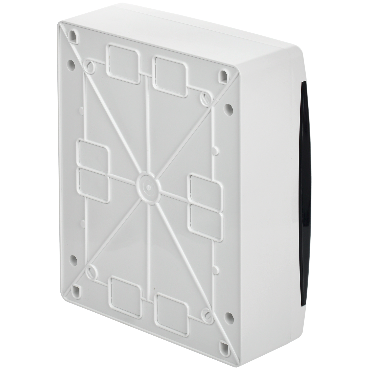 UNION Compact Корпус пластиковый ЩРН-П-18 IP41 черная прозрачная дверь IEK