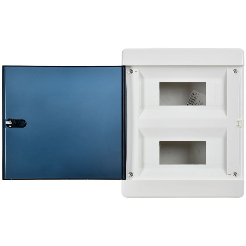 UNION Compact Корпус пластиковый ЩРН-П-18 IP41 черная прозрачная дверь IEK