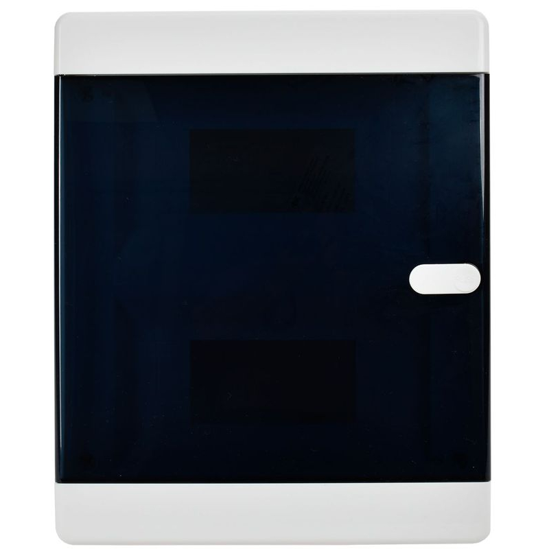 UNION Compact Корпус пластиковый ЩРВ-П-18 IP41 черная прозрачная дверь IEK