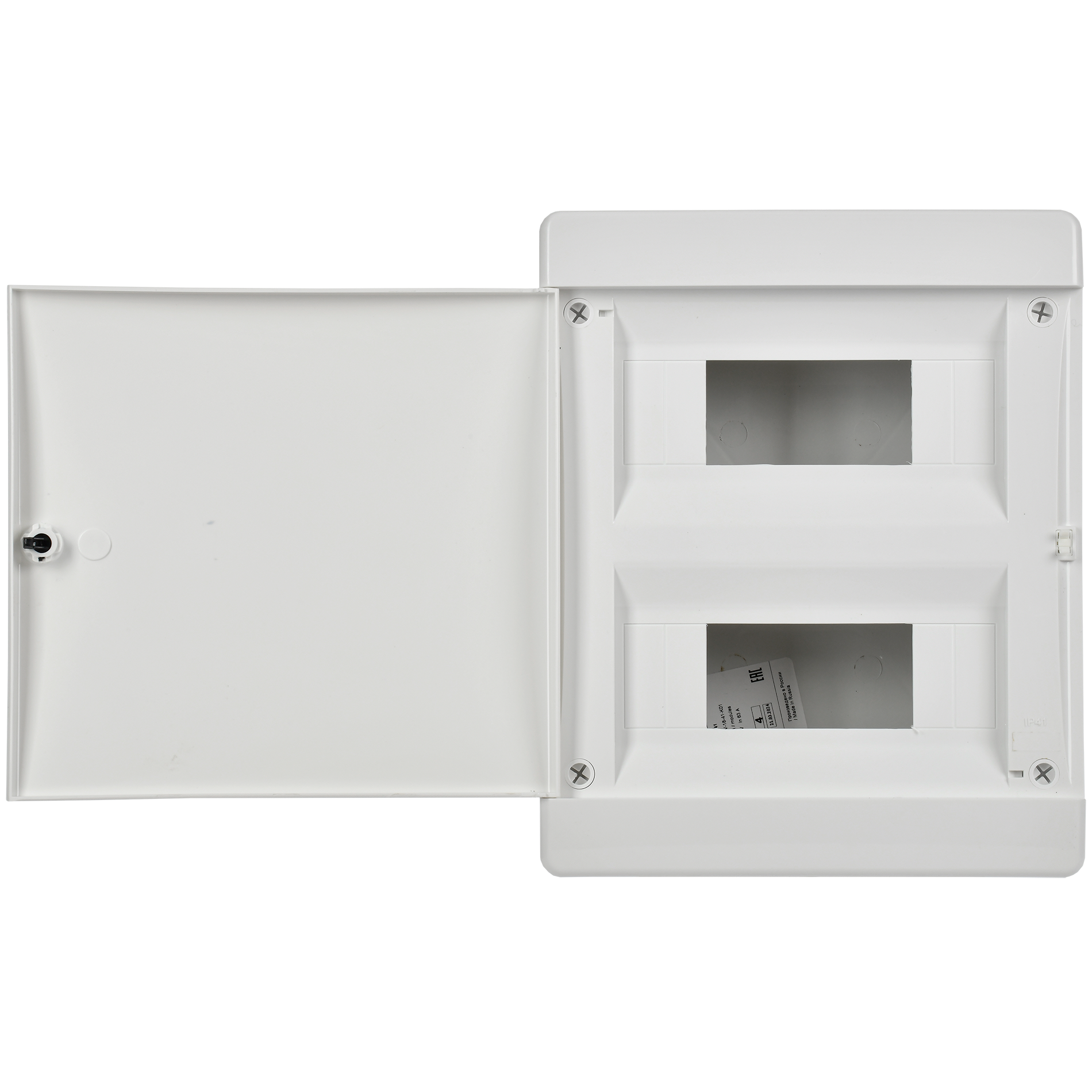 UNION Compact Корпус пластиковый ЩРВ-П-18 IP41 белая дверь IEK