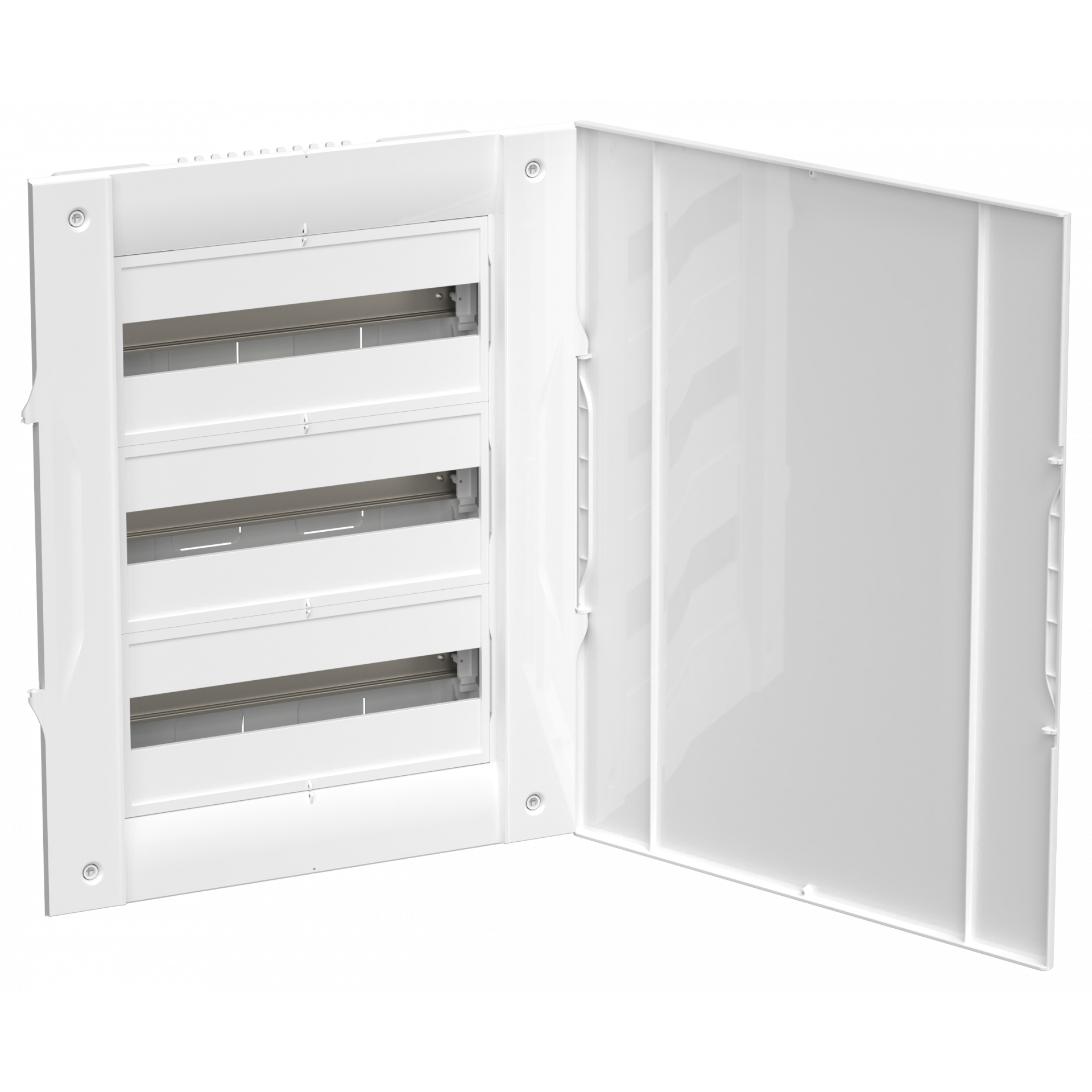 KREPTA Корпус пластиковый ЩРВ-П-54 белая дверь IP40 IEK