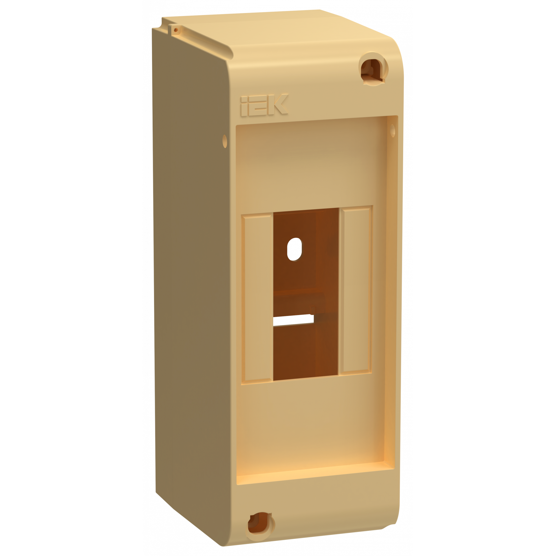 UNION Mini Корпус пластиковый КМПн-2 IP20 без двери сосна IEK