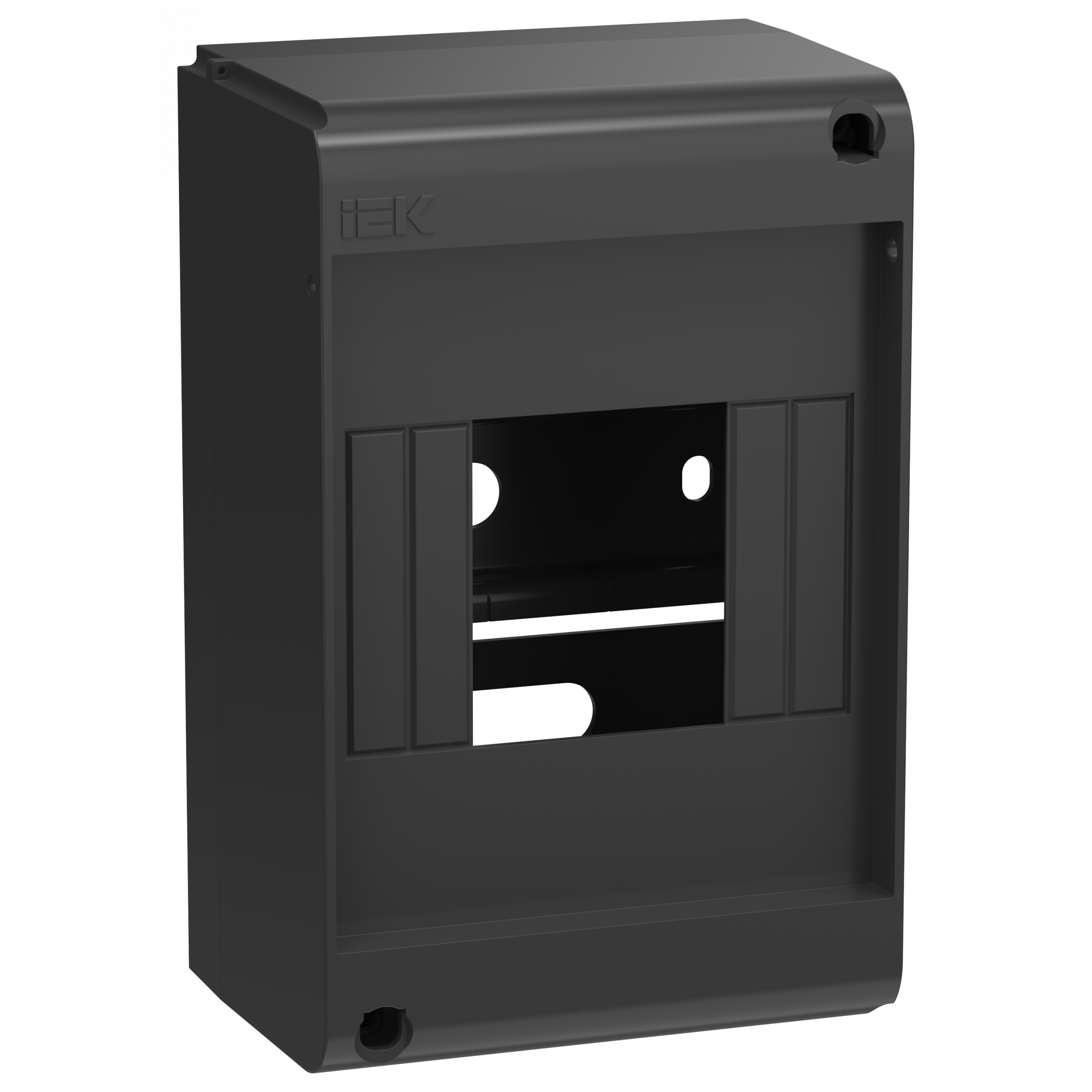 UNION Mini Корпус пластиковый КМПн-4 IP20 без двери черный IEK