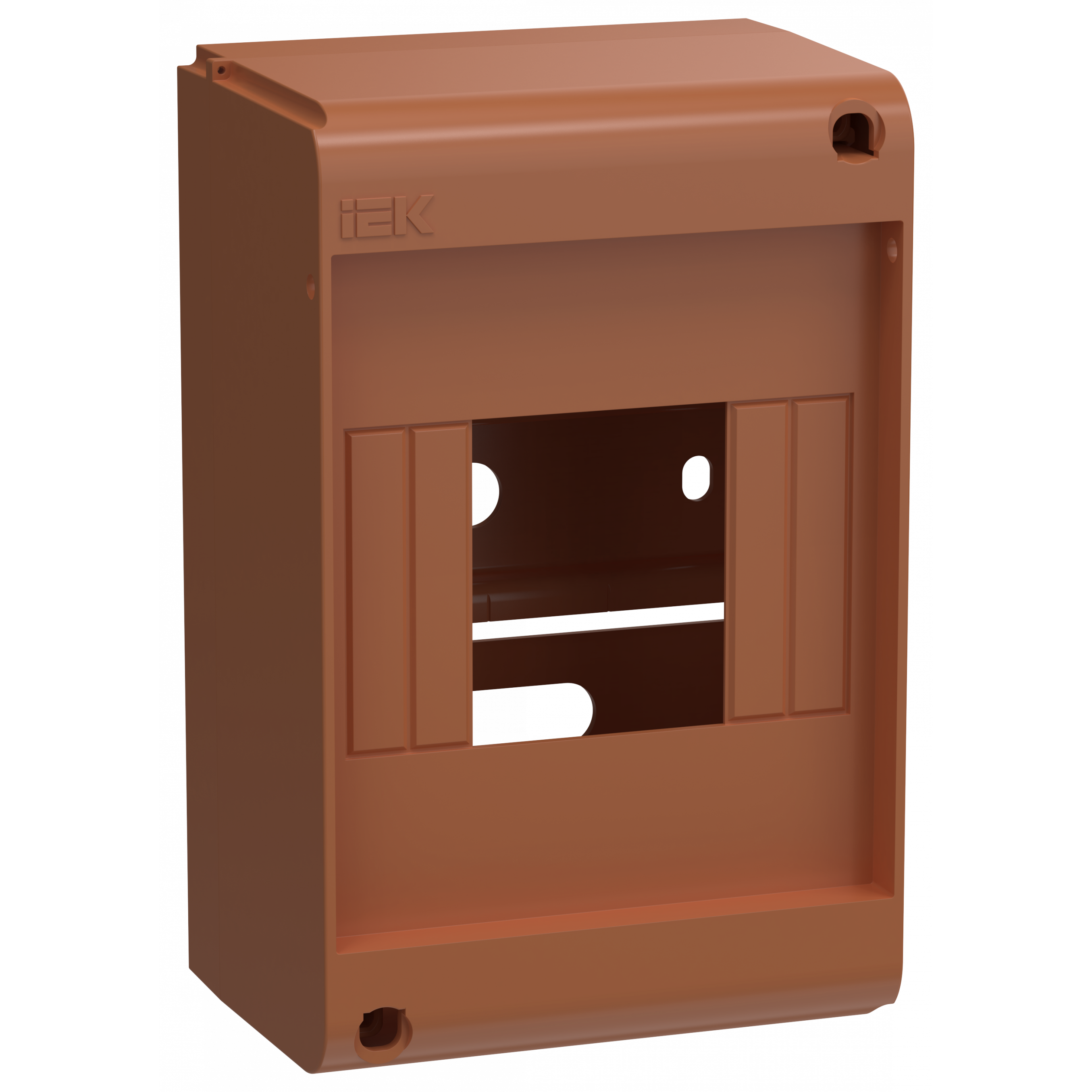UNION Mini Корпус пластиковый КМПн-4 IP20 без двери дуб IEK