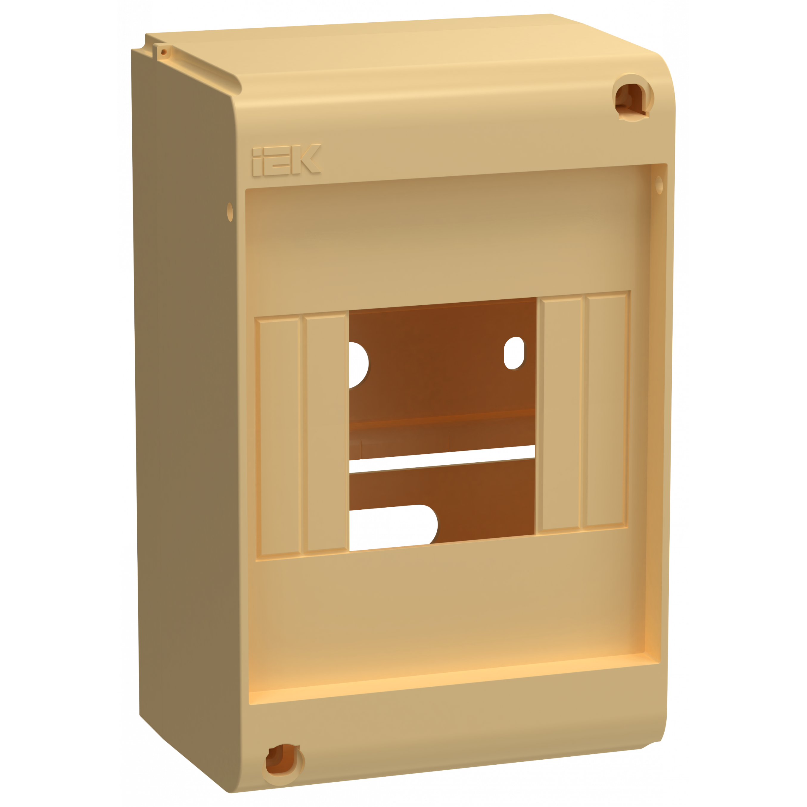 UNION Mini Корпус пластиковый КМПн-4 IP20 без двери сосна IEK